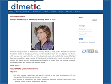Tablet Screenshot of dimetic.dime-eu.org
